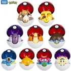 Новинка, подлинный игрушечный набор для деформации покемона, карманный монстр, аниме фигурка, модель персонажа мультфильма психоделическая утка