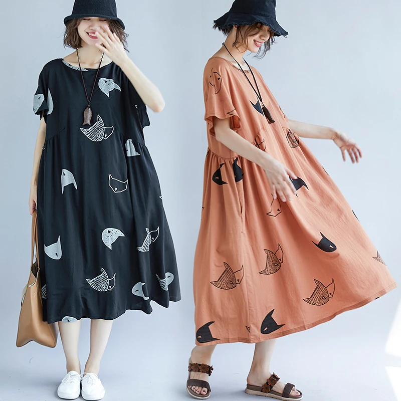 Большие размеры 4XL летние женские модные элегантные топы с мультяшным принтом