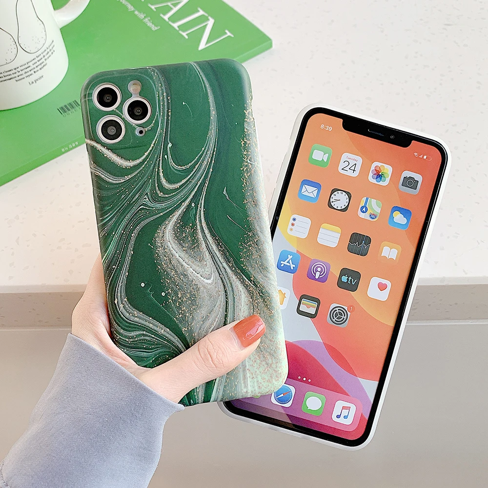 LOVECOM градиент мраморный телефонный чехол для iPhone 12 мини 11 Pro Max XR X XS макс 7 8 плюс