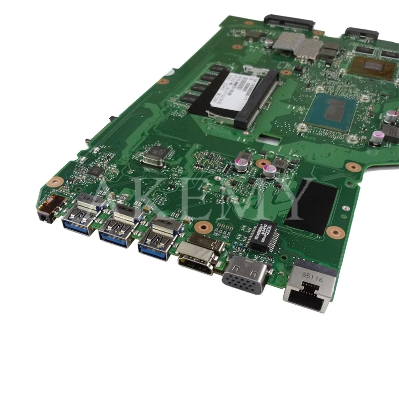 X751LX материнская плата для For Asus X751L K751L X751LK ноутбука GTX 950M|Материнские платы