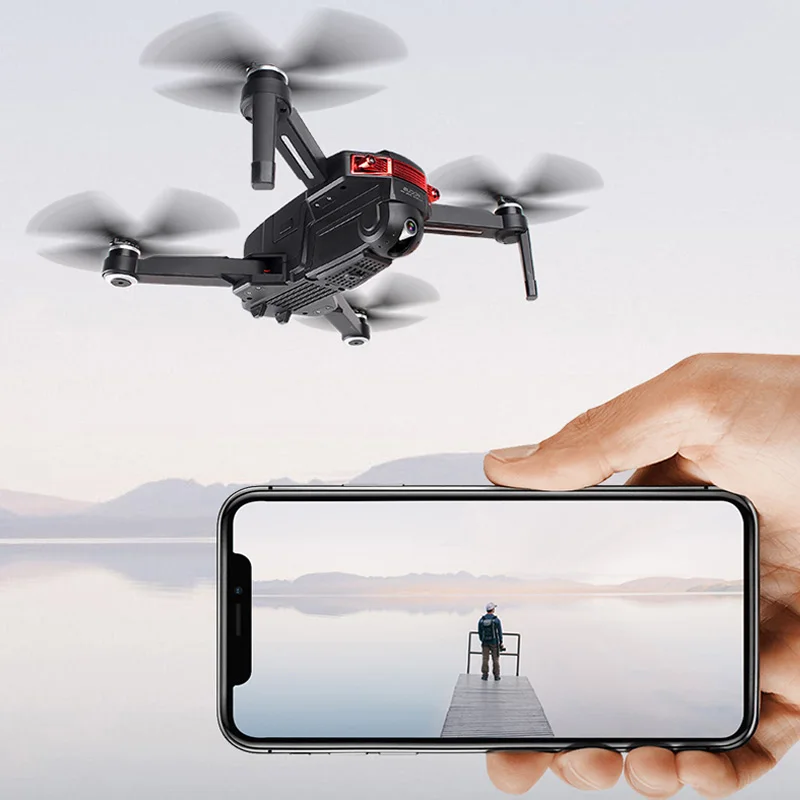 LAUMOX W11 gps Дрон с 5G wifi FPV 4 K/720 P двойная камера бесщеточный двигатель оптический