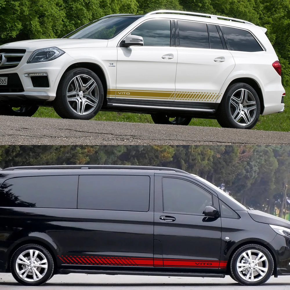 Для Mercedes Benz Vito W638 W639 W447 Лондонское такси Марко поло аксессуары для автомобиля 2 шт.