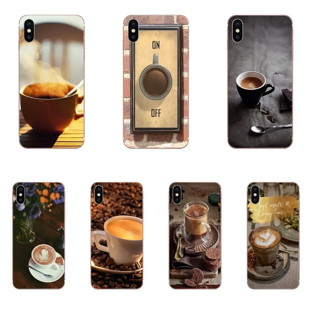 Ультратонкий чехол-накладка чехол для телефона чашкой Кофе Galaxy J1 J2 J3 J330 J4 J5 J6 J7 J730