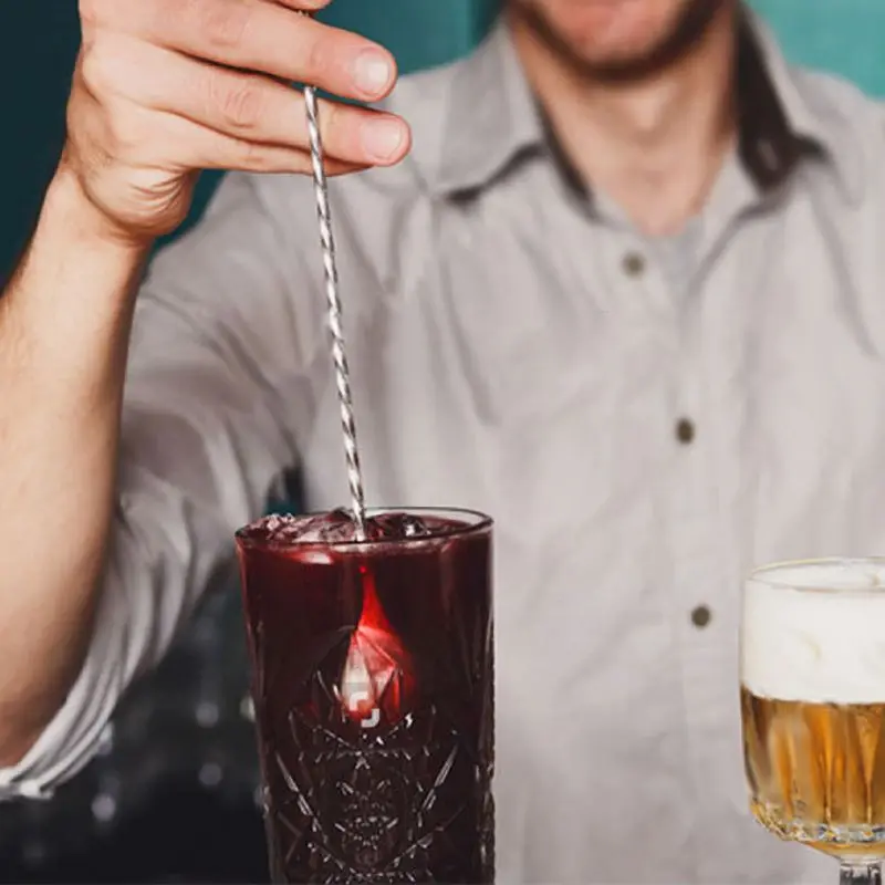 

Коктейльная ложка для смешивания, Коктейльная ложка со спиральным рисунком