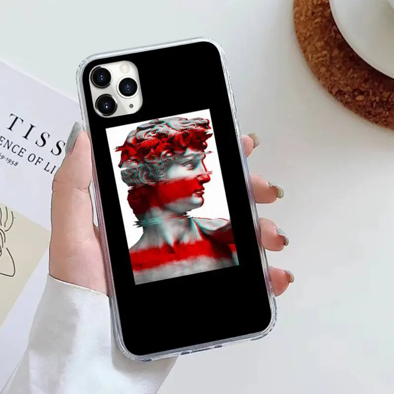 

Retro statue art aesthetics Phone Case For iphone 12 5 5s 5c se 6 6s 7 8 plus x xs xr 11 pro max