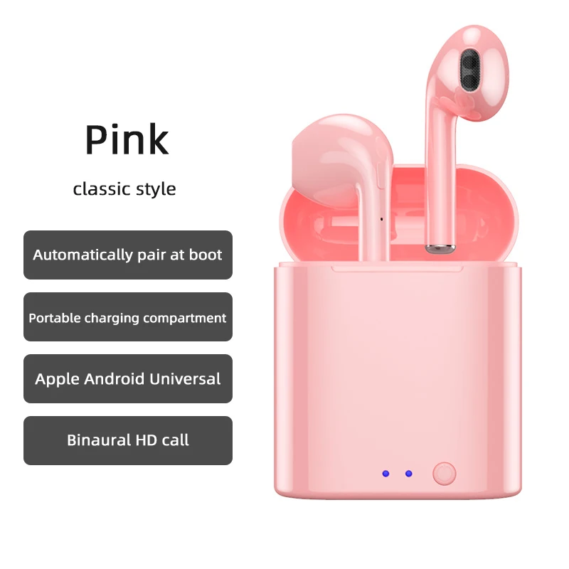 

True Wireless Binaural Bluetooth Earphone in-Ear Universal Ultra-Long Life Battery for Vivo Huawei Oppo Android Apple
