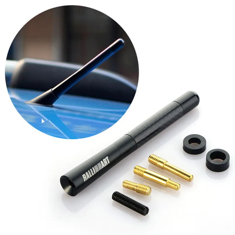 Короткая радиоантенна из углеродного волокна для Suzuki SX4 SWIFT Alto Liane Grand Vitara Jimny S-Cross |