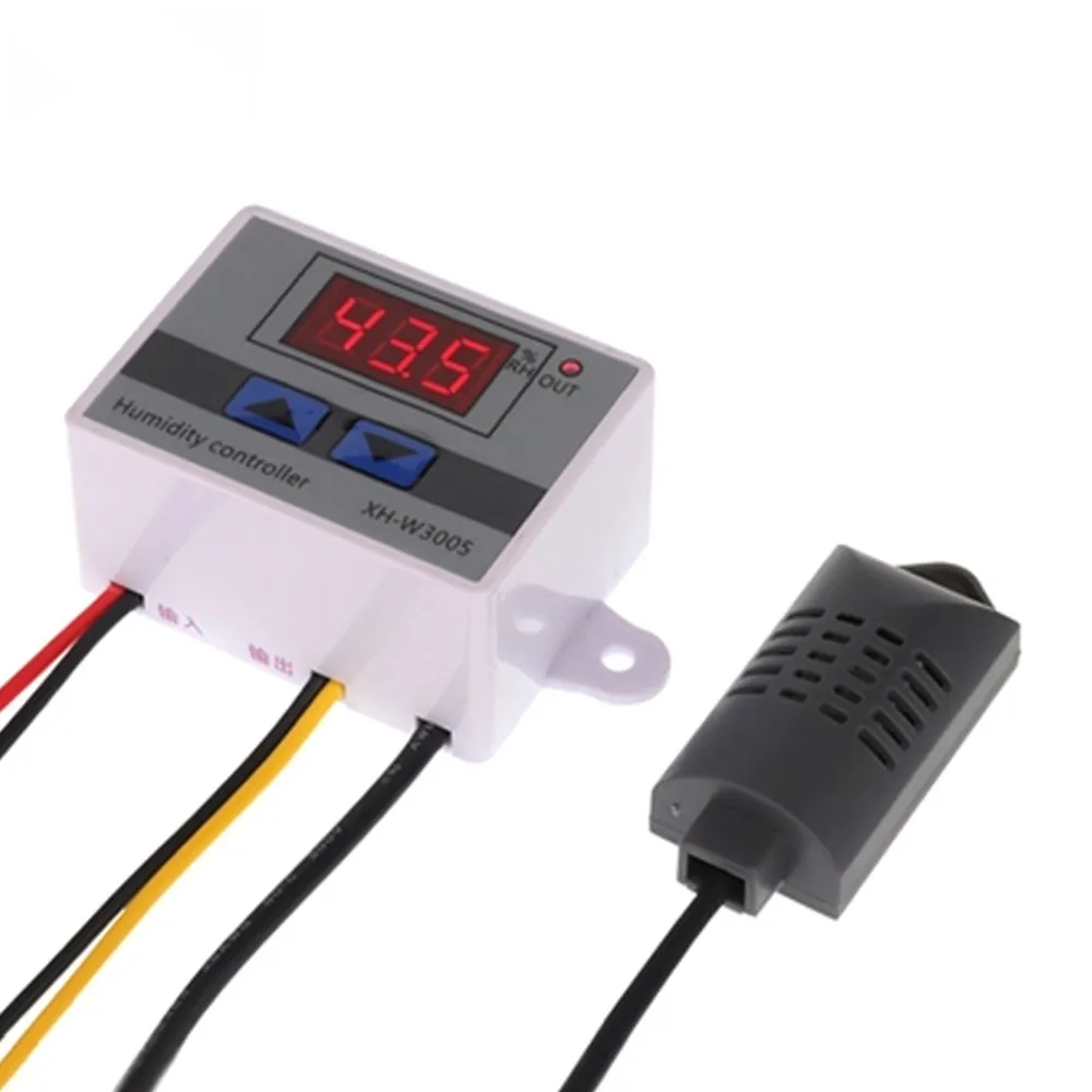 XH-W3005 W3005 DC 12V 24V 220V 10A цифровой регулятор влажности гигрометр переключатель