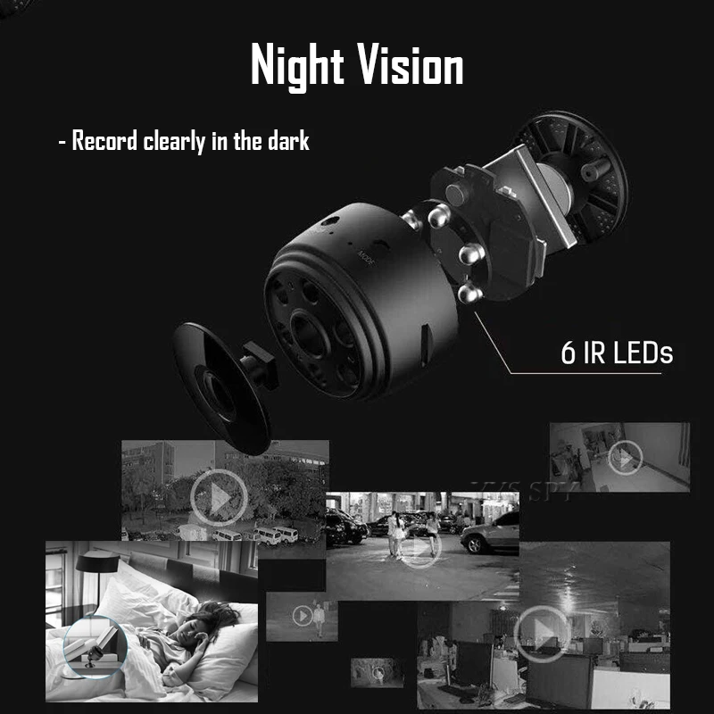 Мини камера видеонаблюдения с поддержкой Wi Fi|Камеры видеонаблюдения| |