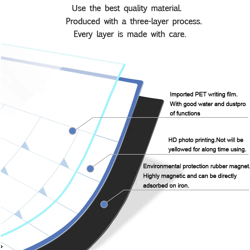 Магнит на холодильник Еженедельный Ежемесячный Планировщик Календарь 2021 график
