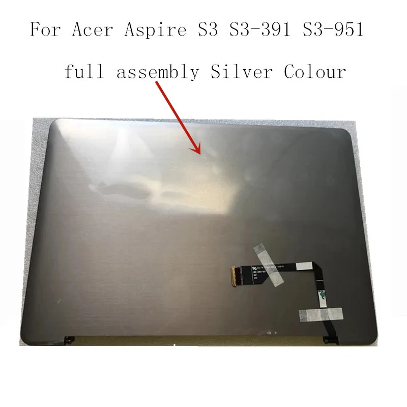 ЖК-экран 13 3 дюйма в сборе для ACER aspire S3-391 S3-951 MS2346 B133XTF01.1 B133XW03 V3 1366X768 HD | Компьютеры и