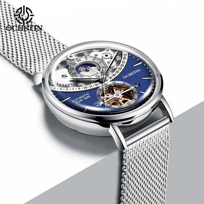 OCHSTIN Для Мужчин's механические часы лучший бренд Роскошные наручные Бизнес