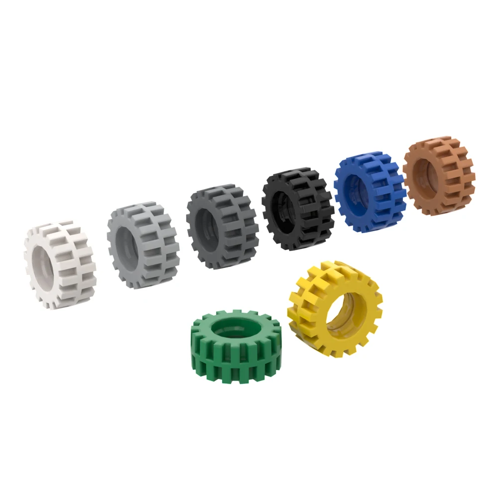 

Moc Block Parts Toy 15 X 6 Tires for Building Blocks Car Parts DIY Construction Christmas Gift Creative Toys 87414 free shipping