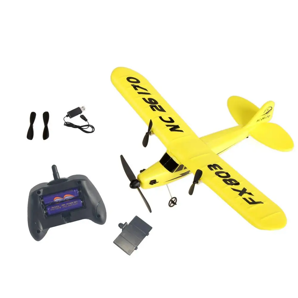 

Electric RC Airplane RTF EPP Foam 2.4G Rc Glider controller 120 Meters Beginner Flying Distance Remote Control Plane 3 Colors