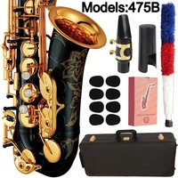 new japan saxophone alto 475 professional alto sax custom series high saxophone black lacquer with mouthpiece reeds neck case