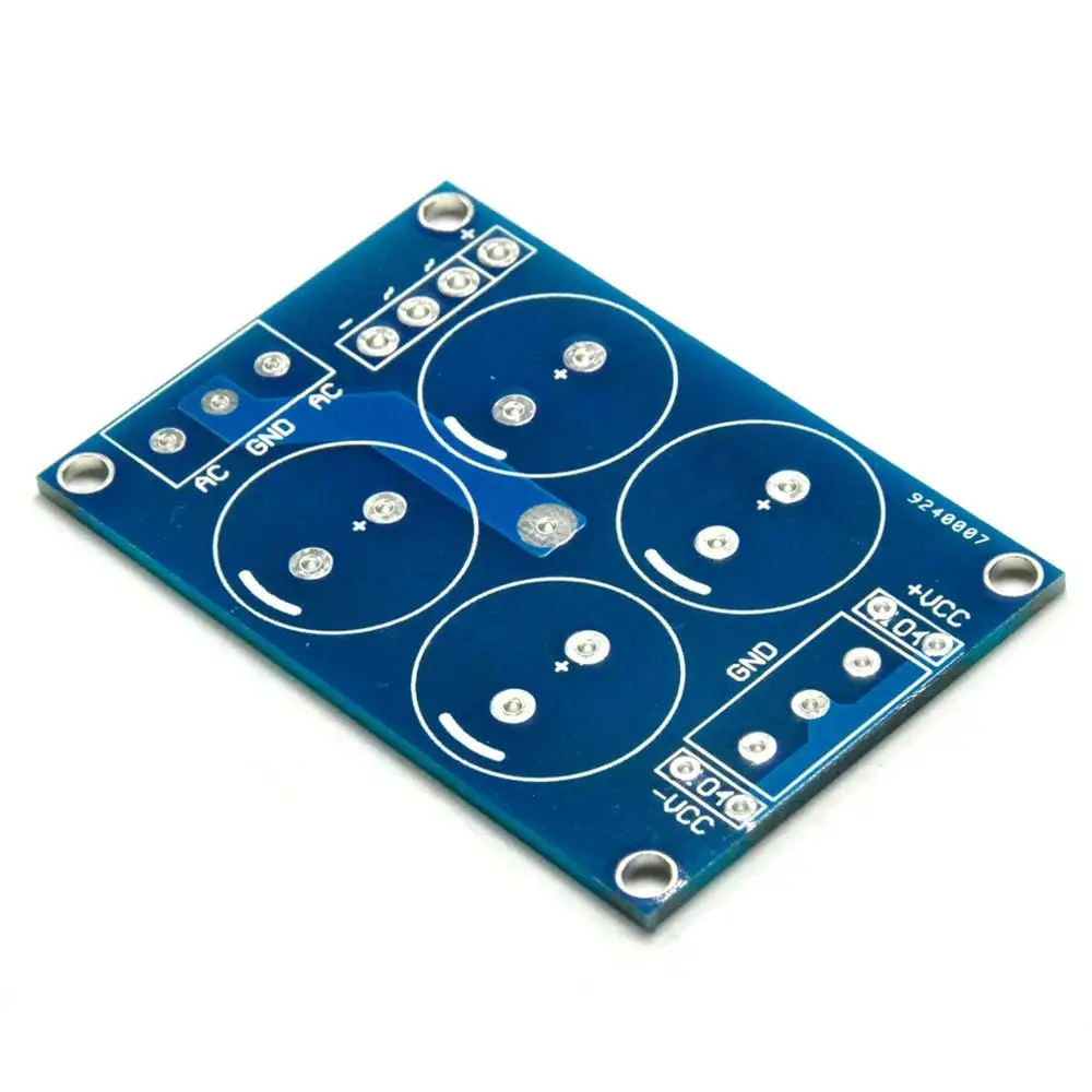 DIY Мини PCB для источник питания выпрямителя с 4 емкостью | Электроника