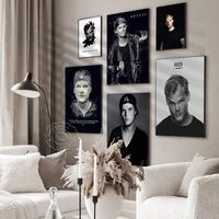 video game avicii invector character black and white poster kids room gift decor wall picture computer game vintage art poster