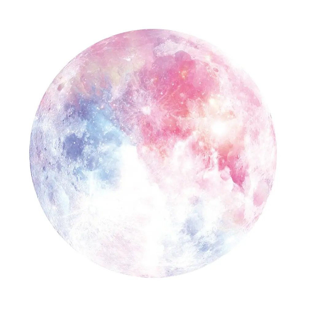 

Kawaii Round Celestial Mouse Pad Soft Mat For Game Computer Cap Desk Mat Pads Non-Slip Rubbe PC Waterproof Office MousePad 22cm