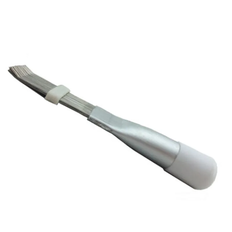 

1/2/3pcs Stainless Steel Fin Comb Air Conditioner Fin Cleaner Evaporator Radiator Repair Tool J8 #3