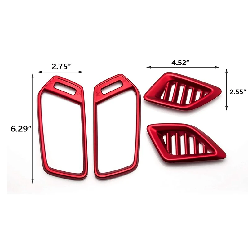 Приборная панель вентиляционное отверстие AC выход крышка рамка Накладка для Honda