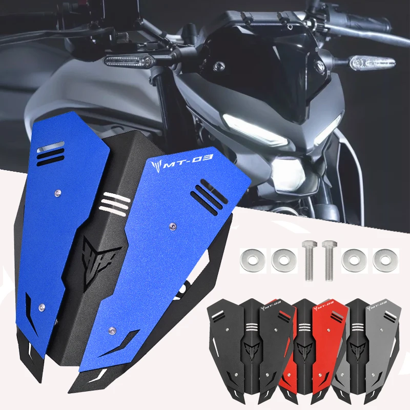 

Mtkracing fits for yamaha MT-03 mt03 mt 03 2020 MT-25 mt25 mt 25 2020 motorcycle windshield kit aluminum deflector