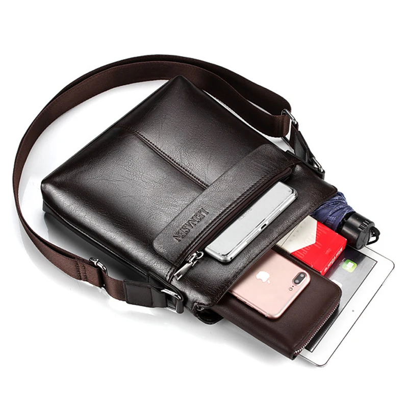 Сумка на плечо Мужская винтажная маленькая сумочка-мессенджер в деловом стиле
