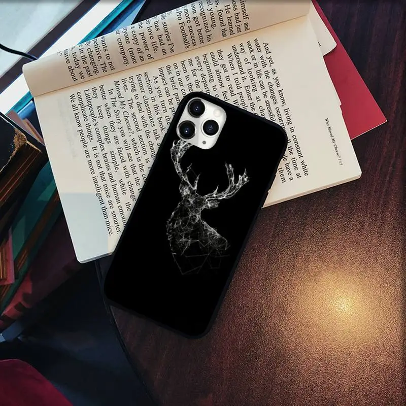 

Black lines design Phone Case for iPhone 11 12 pro XS MAX 8 7 6 6S Plus X 5S SE 2020 XR Soft silicone