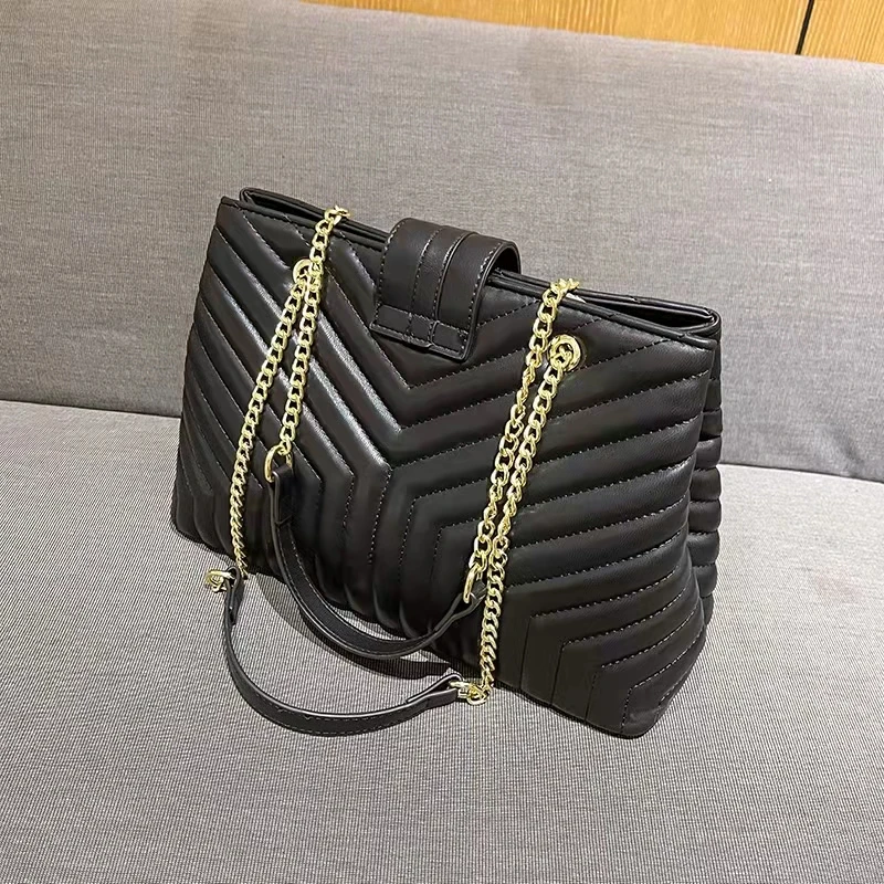 

Ladies tote bag luxury designer new leather Y buckle women's handbag shoulder bag messenger bag multifunctional bag designer bag