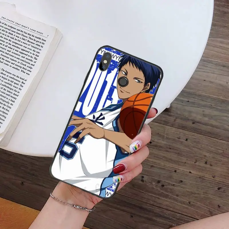 

Kuroko No Basket Anime Aomine Daiki Phone Case For Xiaomi Redmi note 7 8 9 t k30 max3 9 s 10 pro lite