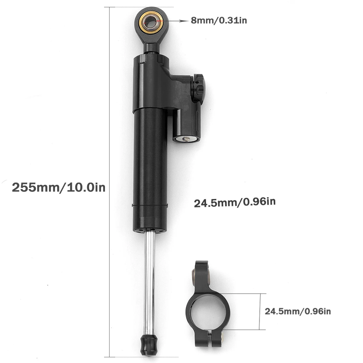 

Universal Motorcycle Accessory CNC Adjustable Steering Damper Stabilizer For Yamaha MT07 MT09 MT10 For Honda CBR600rr 2003-2007