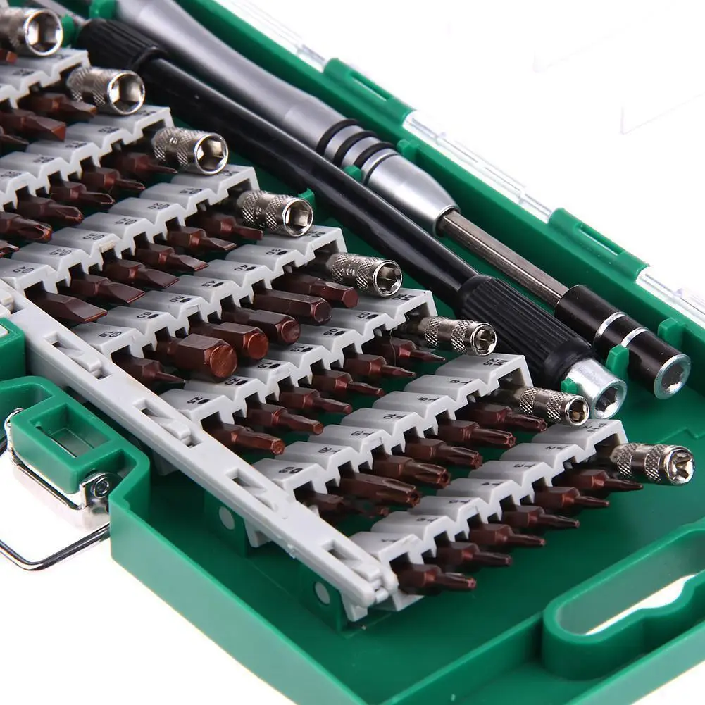 

Screw Driver Precision Magnetic Screwdriver Set Manual Repair Tool Kit 9001 With Tweezers And Extension Bar