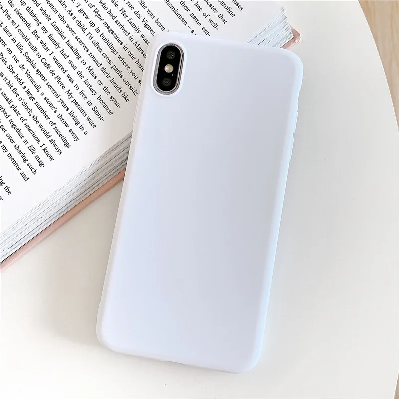 COOLY чехол конфетного цвета для Xiaomi Redmi 4A задняя крышка на Redmi Note 4 оболочка кожа Xiomi Redmi 4X Мягкий ТПУ силиконовый чехол для телефона - Цвет: White 6