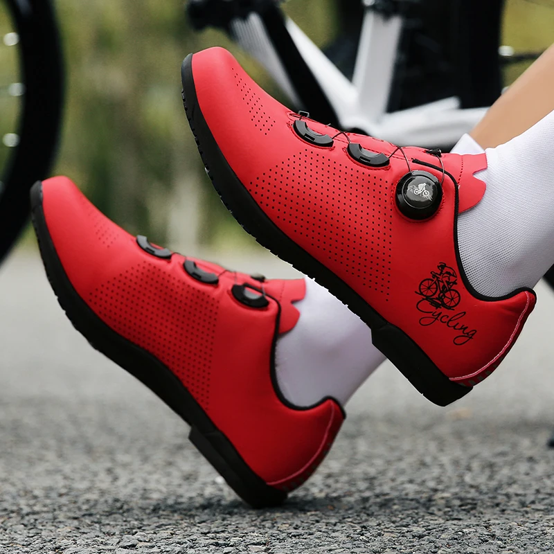 

cycling shoes road Men's sneakers flat spd cleat bike shoes mtb mountain Bicycle Road cycling footwear Outdoor bike sneaker