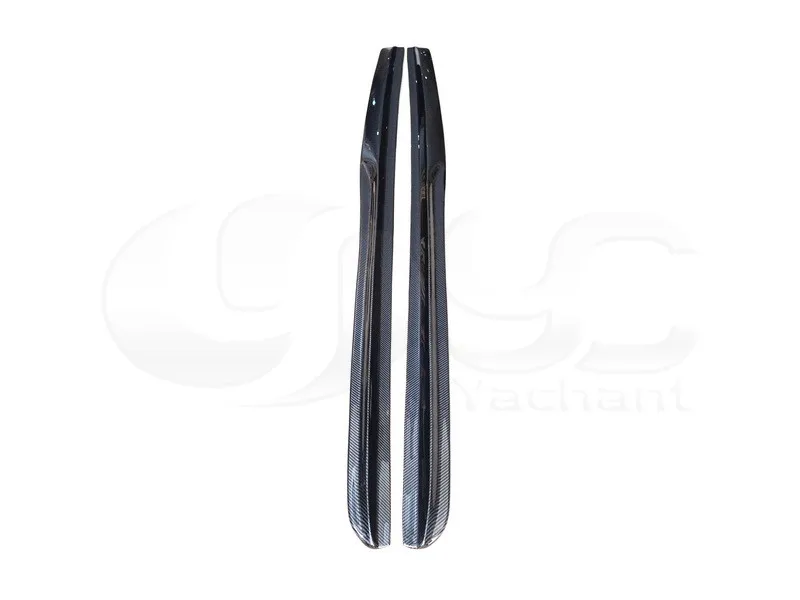 Стайлинг автомобиля комплект из углеродного волокна боковые юбки подходят для