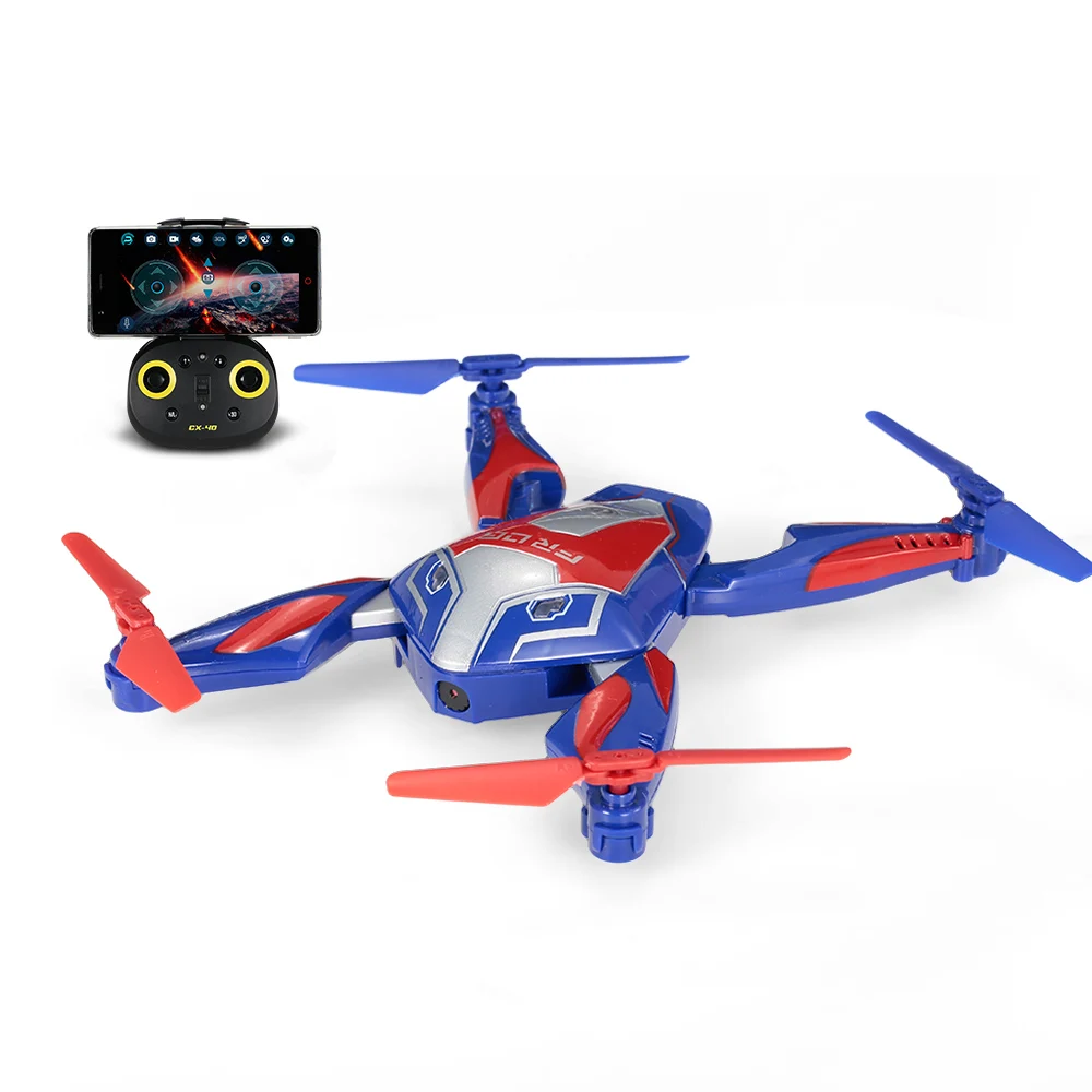 Cheerson CX 40 RC Квадрокоптер Дрон с камерой Wifi FPV складной лягушка высота HoldOptical Flow