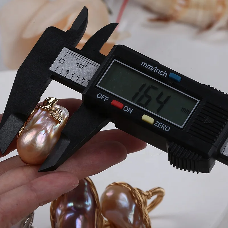 Кольцо с жемчугом в стиле барокко 16/20 мм | Украшения и аксессуары