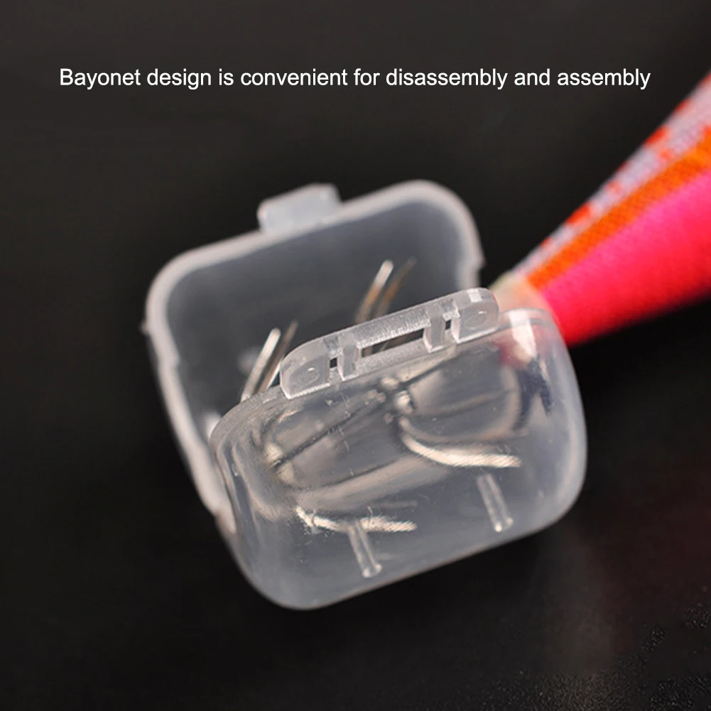 50 шт. крышка для рыболовного крючка деревянная крючков креветок крючки кальмаров