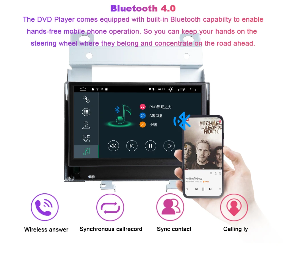 DSP ips экран 2 din Android 9 автомобильный радио мультимедиа для Land Rover freelander 2 2007-2012 с DVD gps навигацией стерео WiFi BT