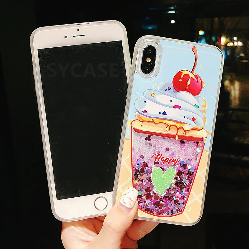 KoisAcase летний освежающий чехол для мороженого iPhone 11 Pro X XR Xs Max 6 6S 7 8 Plus защитный с
