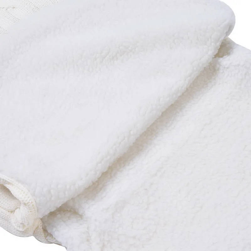 Зимне-осеннее одеяло для новорожденных Пеленальный спальный мешок детская