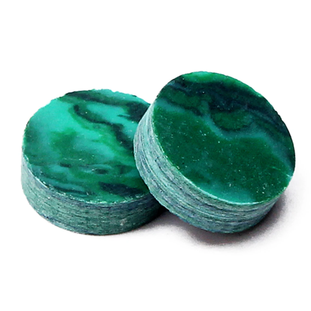 Маркеры точечные малахитовые для электрогитары 6 3 мм 10 шт. | Спорт и развлечения