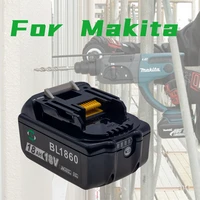 18v 18000mah li ion for makita 18v battery bl1840 bl1850 bl1830 bl1860b lxt 400 rechargeable lithium battery charger