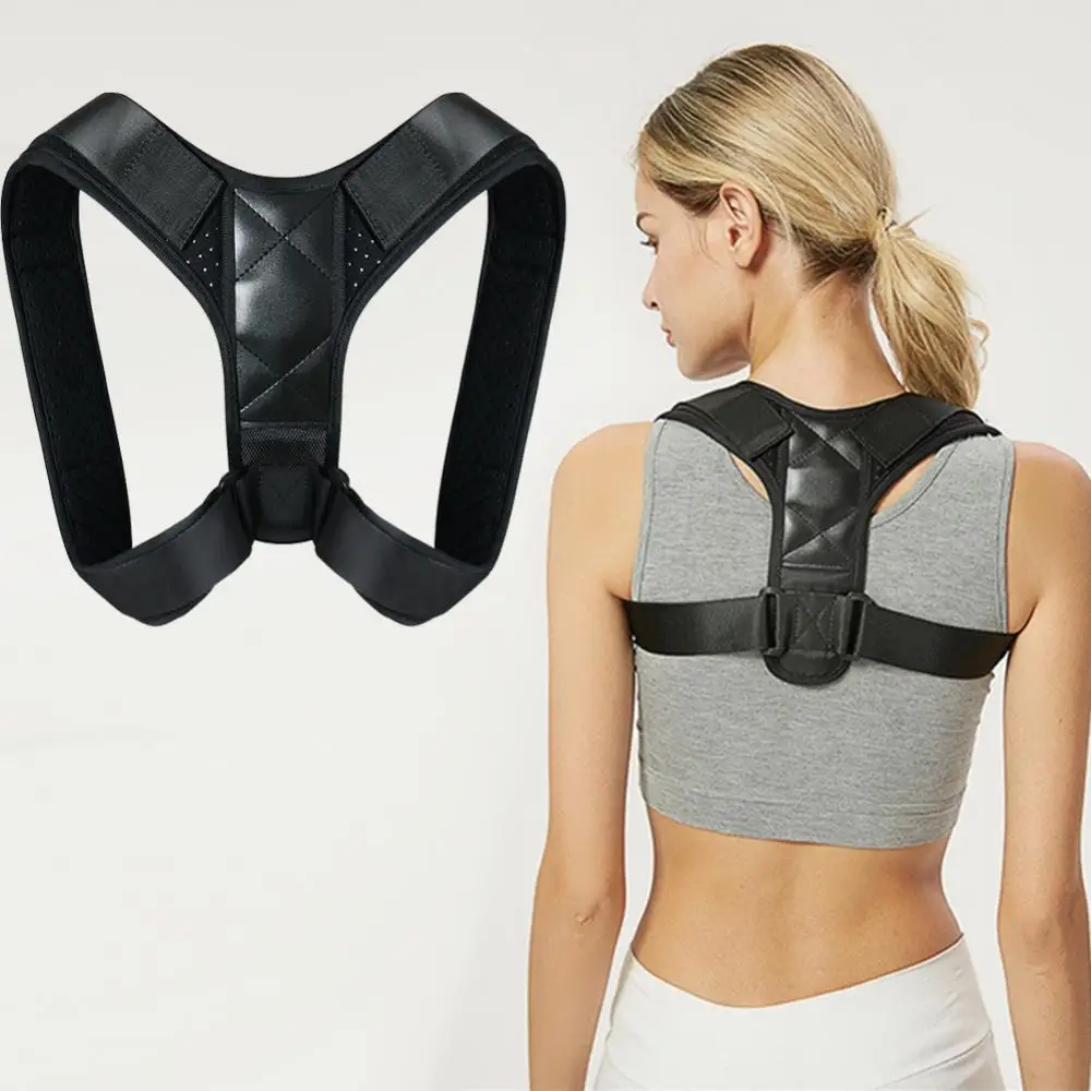 

Women Men Back Shoulder Posture Corrector Belt Humpback Brace Support Strap