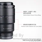 Наклейка SEL90M28G для Объектива Sony FE 90 мм F2.8 Макросъемка против царапин защитная пленка