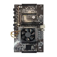 btc mining machine motherboard btc79x5 v1 0 lga 2011 ddr3 supports 32g 60mm pitch rtx3060 graphics card with cooling fan
