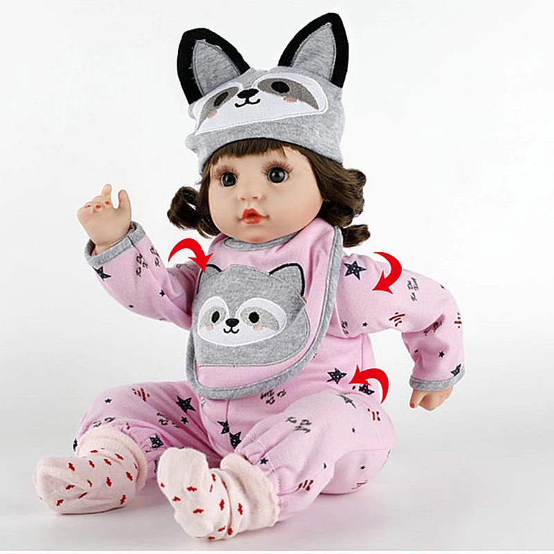 Кукла младенец из силикона 45 см|Куклы| |