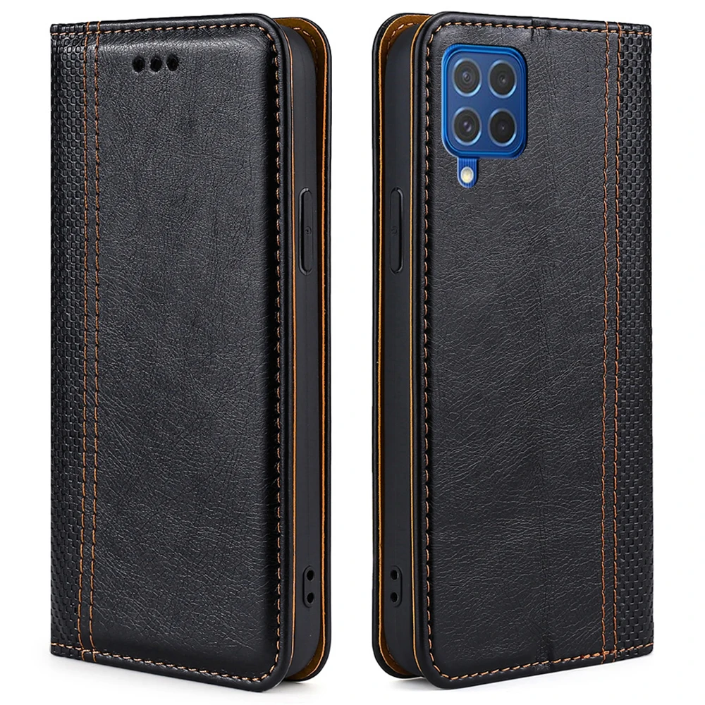 

Магнитный кожаный чехол-книжка для Samsung Galaxy M32 M 32 M325