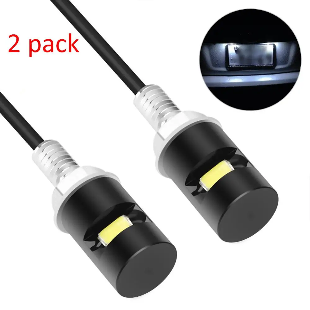 2 шт. автомобильный светильник номерного знака для мотоцикла светодиодный s винт