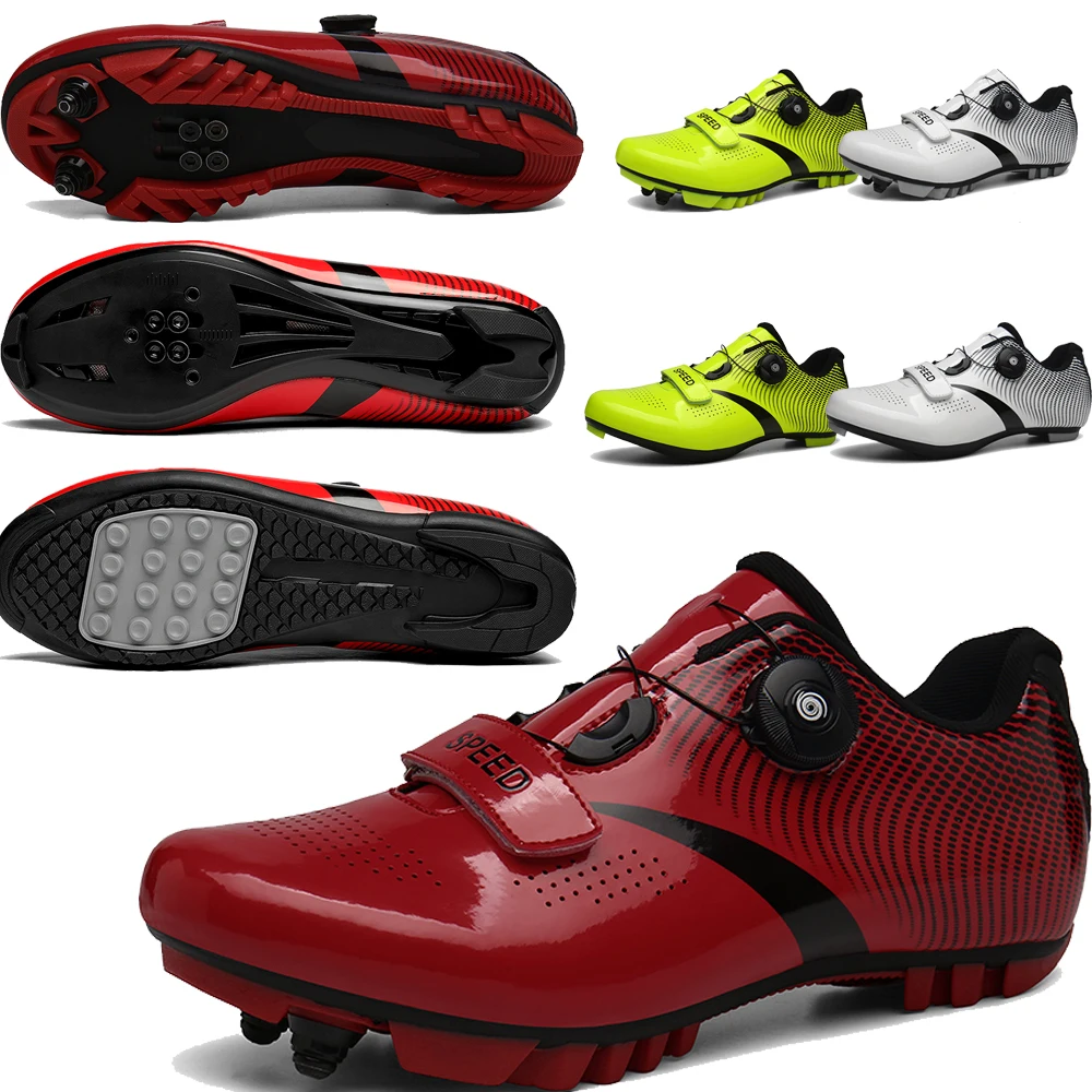 Кроссовки мужские для горного велосипеда самоблокирующиеся сверхлегкие уличные