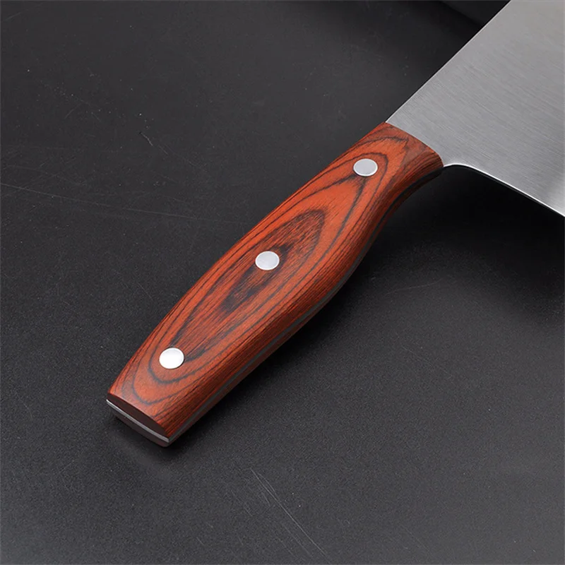 Нож для замороженного мяса зубчатый нож кухонный острый разрезания подготовки